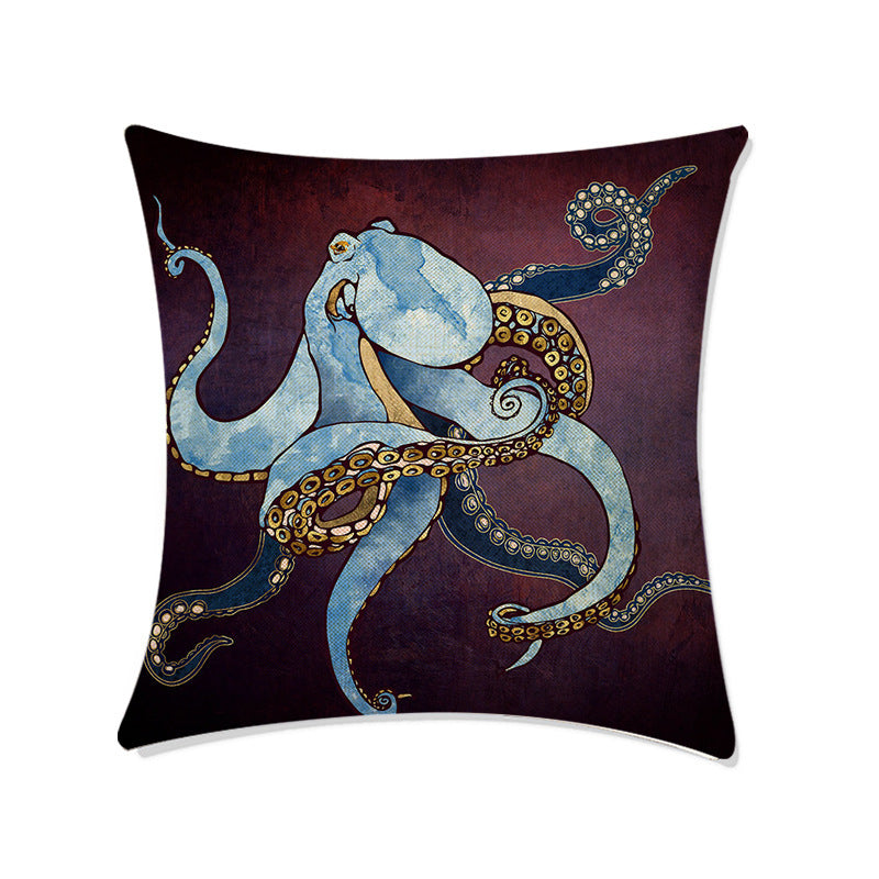 HKM-667795 Geometric Abstract Polyester Sofa Pillow Case - Nordic Style 45x45cm