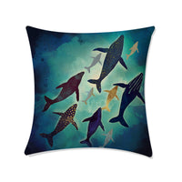 HKM-667795 Geometric Abstract Polyester Sofa Pillow Case - Nordic Style 45x45cm