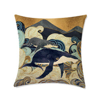 HKM-667795 Geometric Abstract Polyester Sofa Pillow Case - Nordic Style 45x45cm