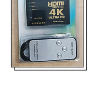 HKM-667859 HDMI 3-Port Switcher for Seamless 4K Video Output
