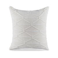 HKM-668051 Modern Plain Polyester Decorative Cushion Throw Pillow in Blue