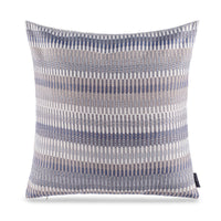 HKM-668051 Modern Plain Polyester Decorative Cushion Throw Pillow in Blue