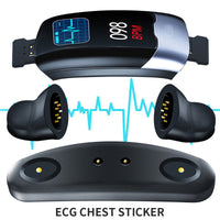 HKM-668179 Multifunctional Bluetooth Smart Bracelet with Heart Rate, Blood Pressure, and Sleep Tracking - Waterproof up to 30M