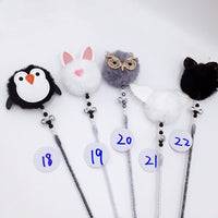HKM-668307 Funny Plush Cat Toy Variety – Black Cat, Colorful Animals, and Unique Designs