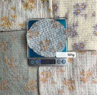 HKM-668499 Chiffon Gold Printed Hanfu Fabric for Spring and Summer - 100% Polyester, 148cm Wide