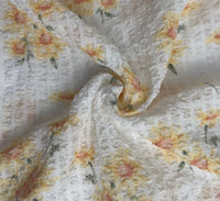 HKM-668499 Chiffon Gold Printed Hanfu Fabric for Spring and Summer - 100% Polyester, 148cm Wide