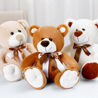 HKM-668499 Super Soft 25cm Plush Teddy Bear with Heart - Ideal Gift for Valentine's Day and Birthdays
