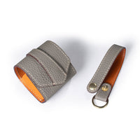 HKM-668691 Leather Anti-Lost Case for Bluetooth Earphones - Compatible with Apple Models
