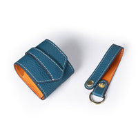 HKM-668691 Leather Anti-Lost Case for Bluetooth Earphones - Compatible with Apple Models