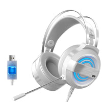 HKM-668883 Wired Gaming Headset with Microphone and Earmuff Design