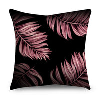 HKM-668947 Rose Gold Geometric Abstract Polyester Pillow Cover - Modern 45x45cm Cushion Case