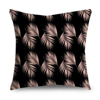 HKM-668947 Rose Gold Geometric Abstract Polyester Pillow Cover - Modern 45x45cm Cushion Case