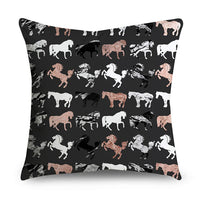 HKM-668947 Rose Gold Geometric Abstract Polyester Pillow Cover - Modern 45x45cm Cushion Case