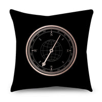 HKM-668947 Rose Gold Geometric Abstract Polyester Pillow Cover - Modern 45x45cm Cushion Case