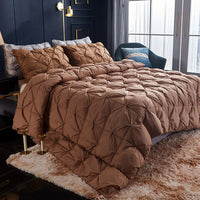 HKM-669139 Twisted Cotton Goose Down Duvet Insert for Cozy Autumn and Winter Warmth