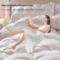 HKM-669139 Twisted Cotton Goose Down Duvet Insert for Cozy Autumn and Winter Warmth