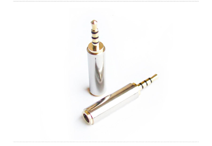 HKM-669203 2.5mm Male to 3.5mm Female Headset Adapter for Mobile Phones