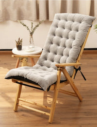 HKM-669203 3D Cotton Cushion with Non-Slip Design for Lounge and Dining Chairs, Multi-Point Positioning, High Resilience and Comfort