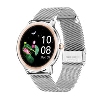 HKM-669331 Customizable Smart Watch with Heart Rate Monitor, 1.1 inch TFT Screen, Silicone Wristband, Magnetic Charging, Waterproof