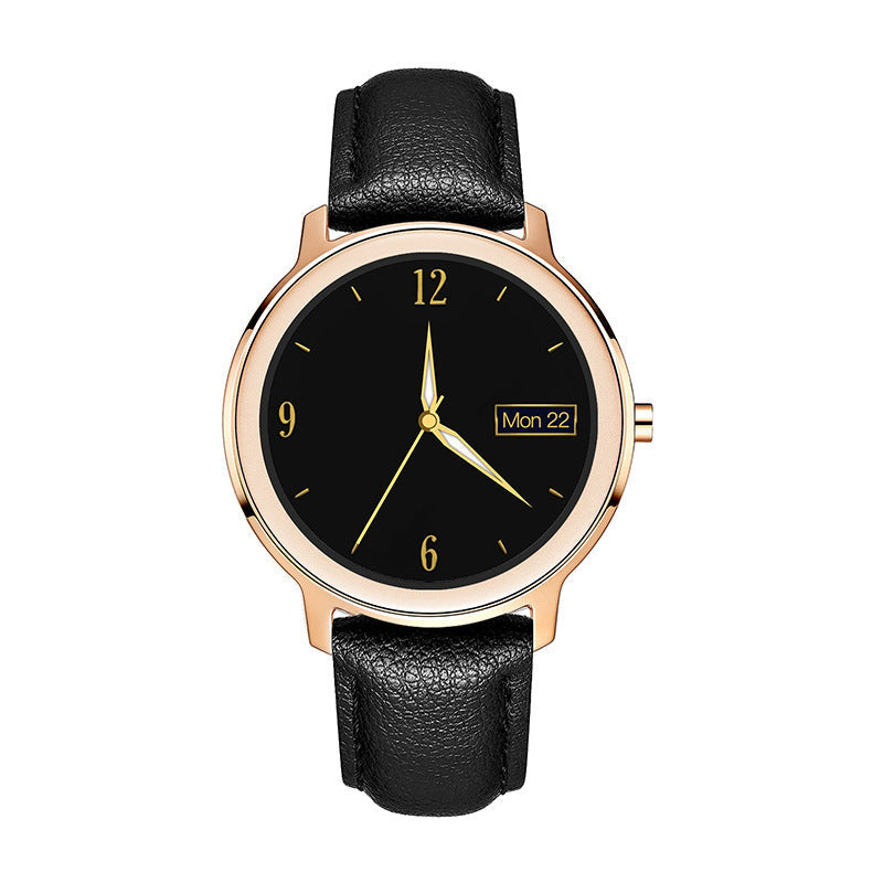 HKM-669331 Customizable Smart Watch with Heart Rate Monitor, 1.1 inch TFT Screen, Silicone Wristband, Magnetic Charging, Waterproof