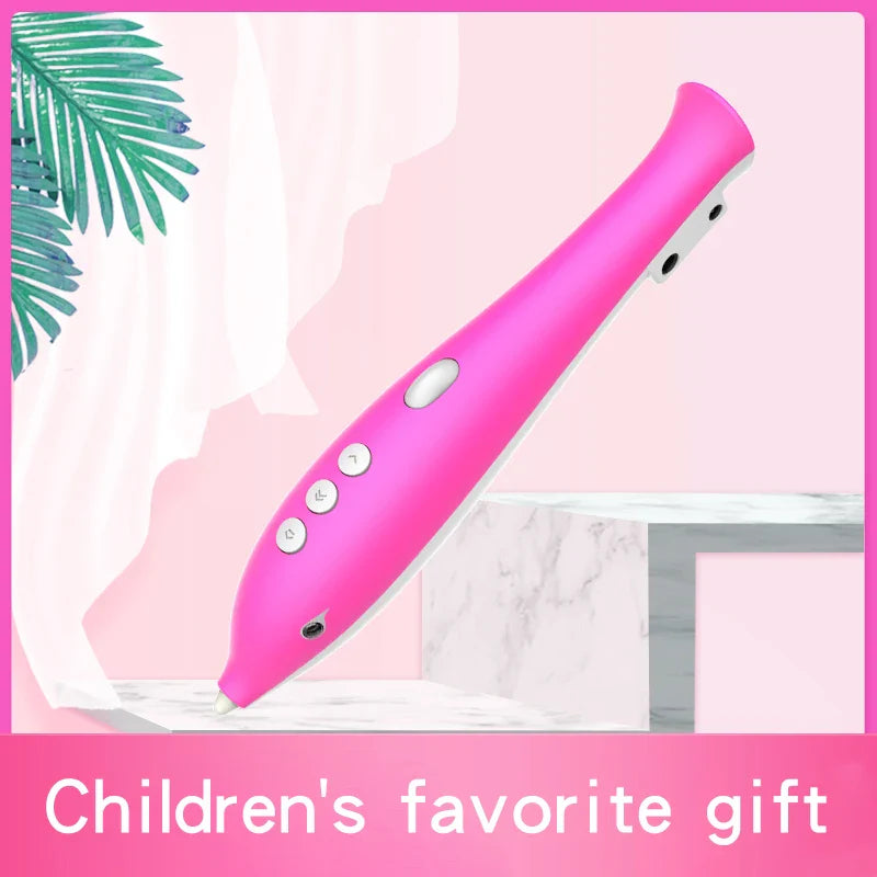 HKM-669395 Multicolor PCL Filament 3D Printing Pen for Kids – Creative DIY Educational Toy
