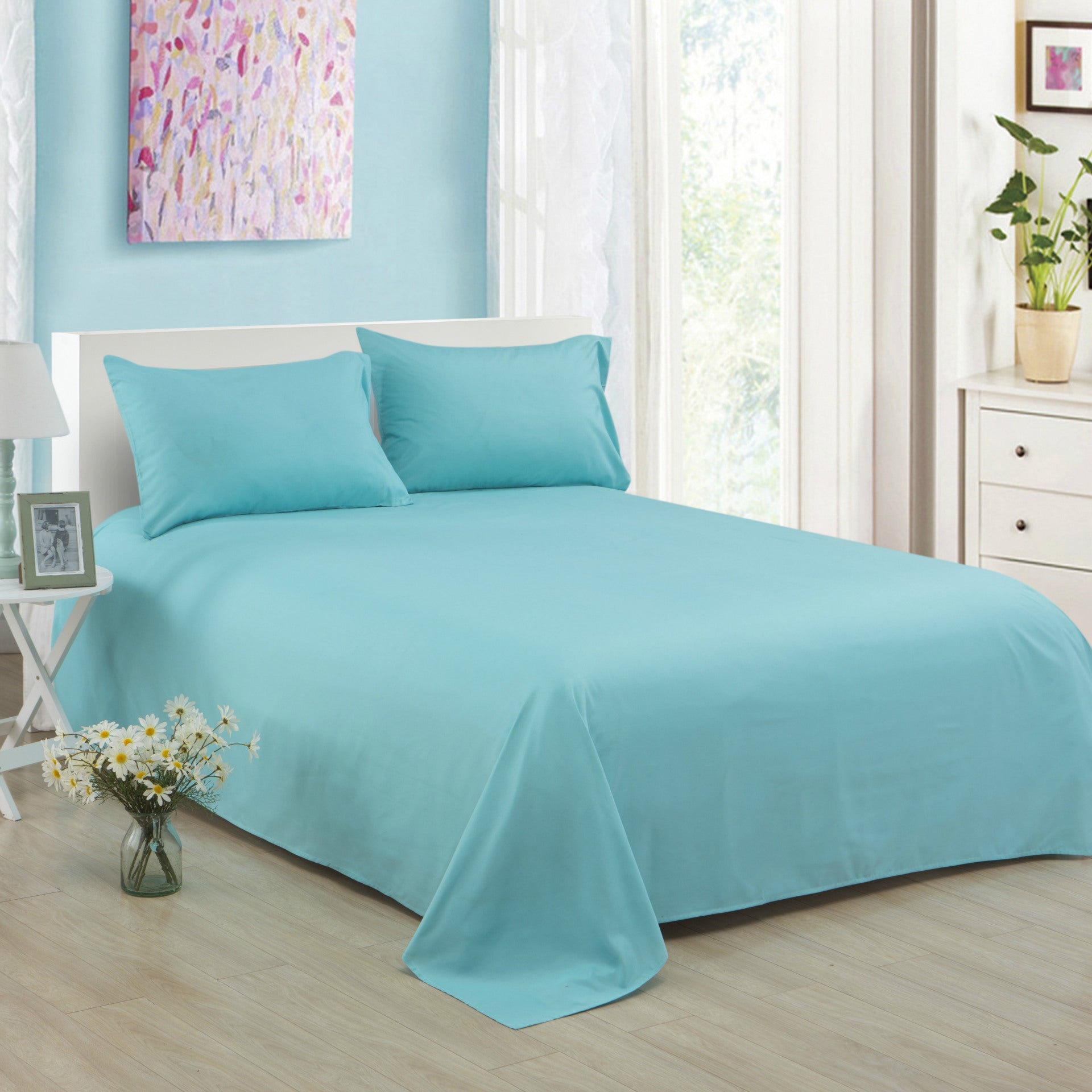 KTX-669587 Polyester Cotton Extra Bed Sheets in Various Colors and Sizes