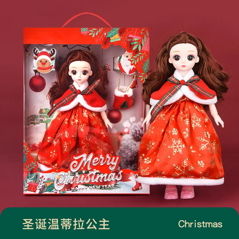 HKM-669651 Mini Eco-Friendly Baby Doll with Accessories - Perfect Christmas Gift for Kids (15-30cm)