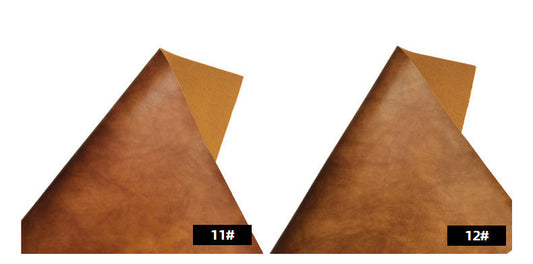 HKM-669651 Recycled PU Leather Two-Color Embossed Fabric for Shoes, Gloves, and More