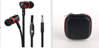 HKM-669715 Wired In-Ear Headset with Microphone for Communication Devices, Dynamic Sound, Hands-Free Calling, Universal Compatibility