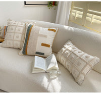 HKM-669779 Modern Embroidered Pillowcase in Multiple Patterns and Colors