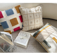 HKM-669779 Modern Embroidered Pillowcase in Multiple Patterns and Colors