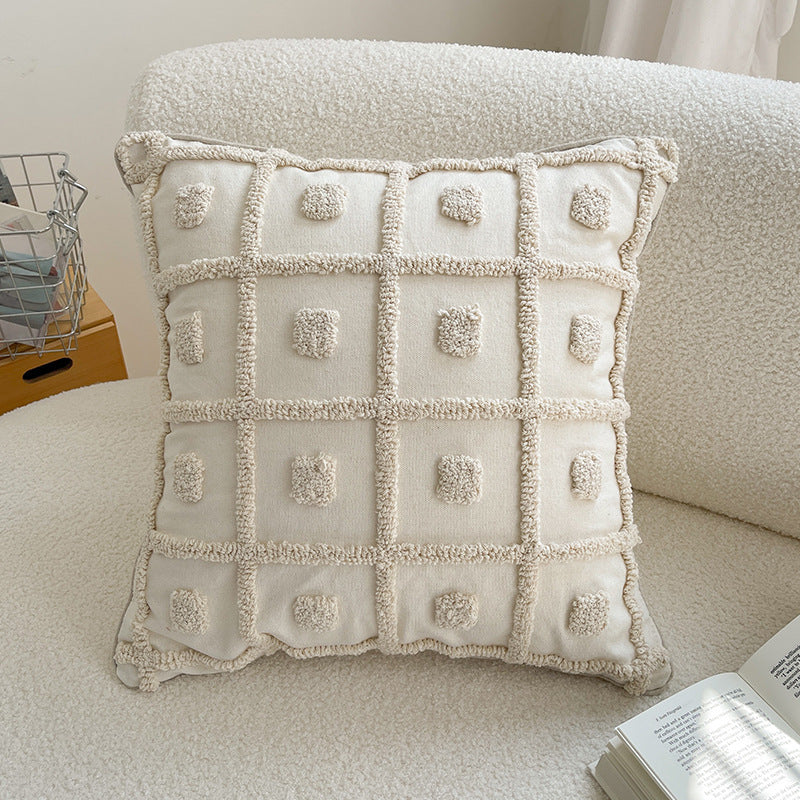 HKM-669779 Modern Embroidered Pillowcase in Multiple Patterns and Colors