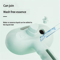 HKM-669907 3-in-1 Self-Cleaning Pet Steam Brush for Horses, Dogs, and Cats with Silicone Bristle Head