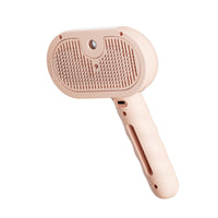 HKM-669907 3-in-1 Self-Cleaning Pet Steam Brush for Horses, Dogs, and Cats with Silicone Bristle Head