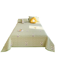 HKM-670291 Quilted Three-Piece Bed Cover Set for Mothers and Children, Polyester Cotton, Various Sizes