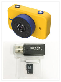 HKM-670547 Children's Digital Mini Camera with 2.4-inch LCD Screen - 5000W Interpolated Pixels, Mini SD Card Supported