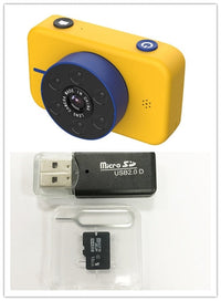 HKM-670547 Children's Digital Mini Camera with 2.4-inch LCD Screen - 5000W Interpolated Pixels, Mini SD Card Supported