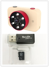 HKM-670547 Children's Digital Mini Camera with 2.4-inch LCD Screen - 5000W Interpolated Pixels, Mini SD Card Supported