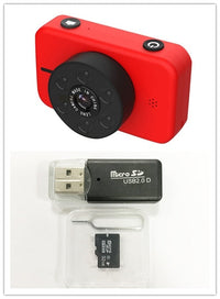 HKM-670547 Children's Digital Mini Camera with 2.4-inch LCD Screen - 5000W Interpolated Pixels, Mini SD Card Supported