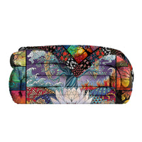HKM-670803 Flannel Velvet Blanket with Lotus Tree Patterns - Soft, Warm, and Multifunctional for Indoor and Outdoor Use