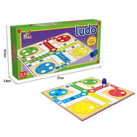HKM-670931 Classic Kids Chess and Ludo Game Set - Family Fun for All Ages
