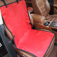 HKM-670995 Waterproof Dog Car Seat Cover - Oxford Fabric Pet Mat Blanket for Cars, Available in Blue, Red, and Black