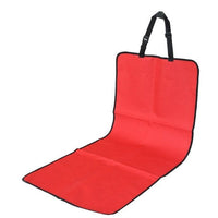 HKM-670995 Waterproof Dog Car Seat Cover - Oxford Fabric Pet Mat Blanket for Cars, Available in Blue, Red, and Black
