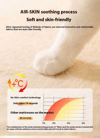HKM-671251 Cozy Triangle Elk Nest for Cats and Dogs - Warm Winter Sleeping Bed