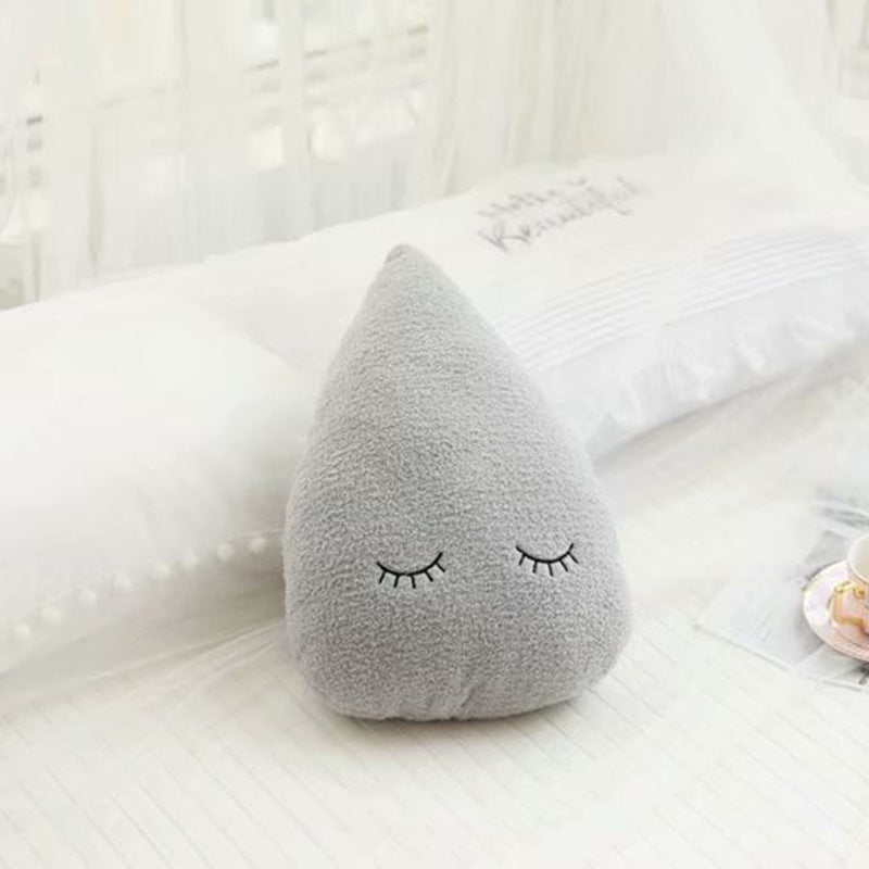 HKM-671251 Sky Series Plush Pillows - Soft Cotton-Filled Cloud, Star, Moon & Raindrop Designs