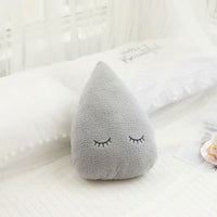 HKM-671251 Sky Series Plush Pillows - Soft Cotton-Filled Cloud, Star, Moon & Raindrop Designs