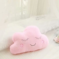 HKM-671251 Sky Series Plush Pillows - Soft Cotton-Filled Cloud, Star, Moon & Raindrop Designs