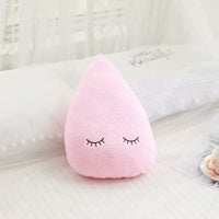 HKM-671251 Sky Series Plush Pillows - Soft Cotton-Filled Cloud, Star, Moon & Raindrop Designs