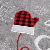 HKM-671571 48-Inch Cartoon Tree Skirt for Stylish Holiday Decoration