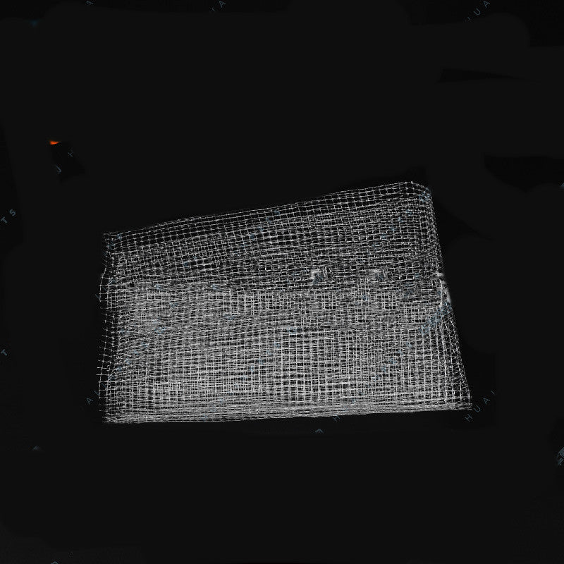 HKM-671635 Aquarium Turtle Escape Prevention Net with Support Bracket Set 100x90 cm